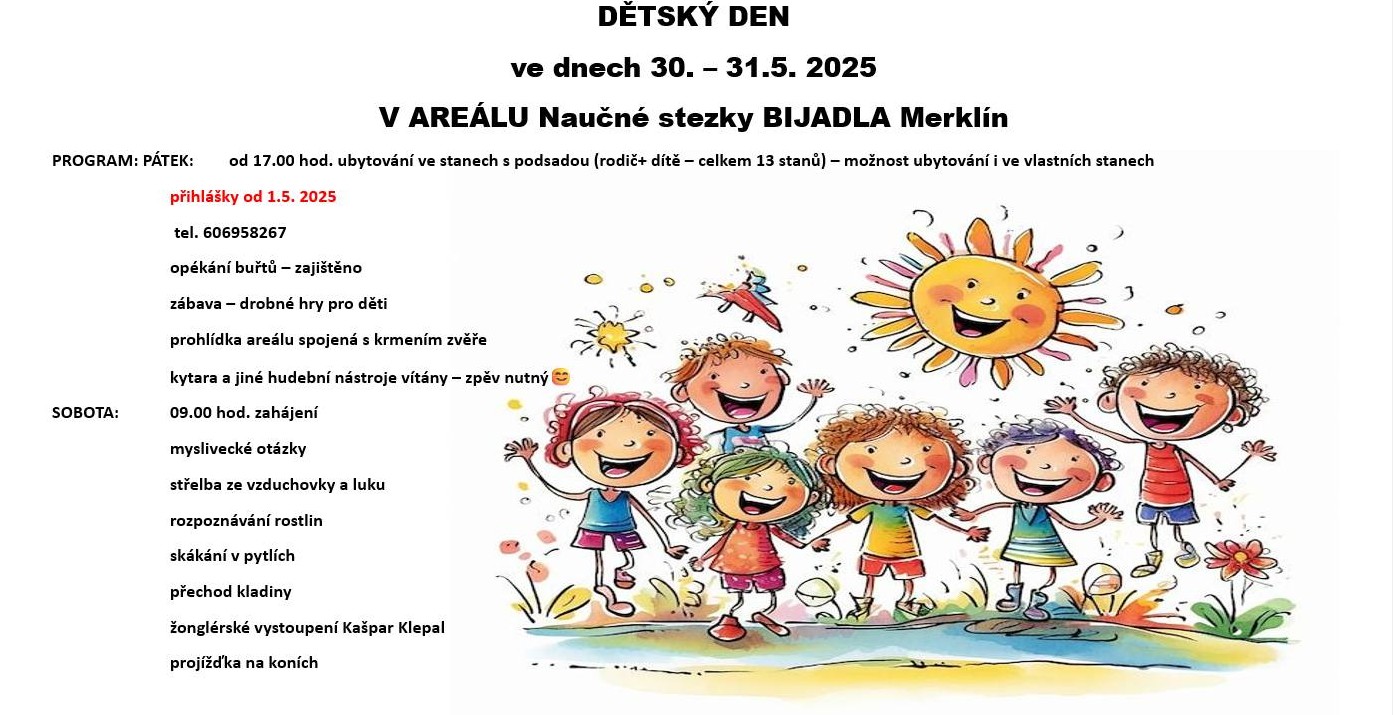 Naučná stezka Bijadla u Merklína 2025