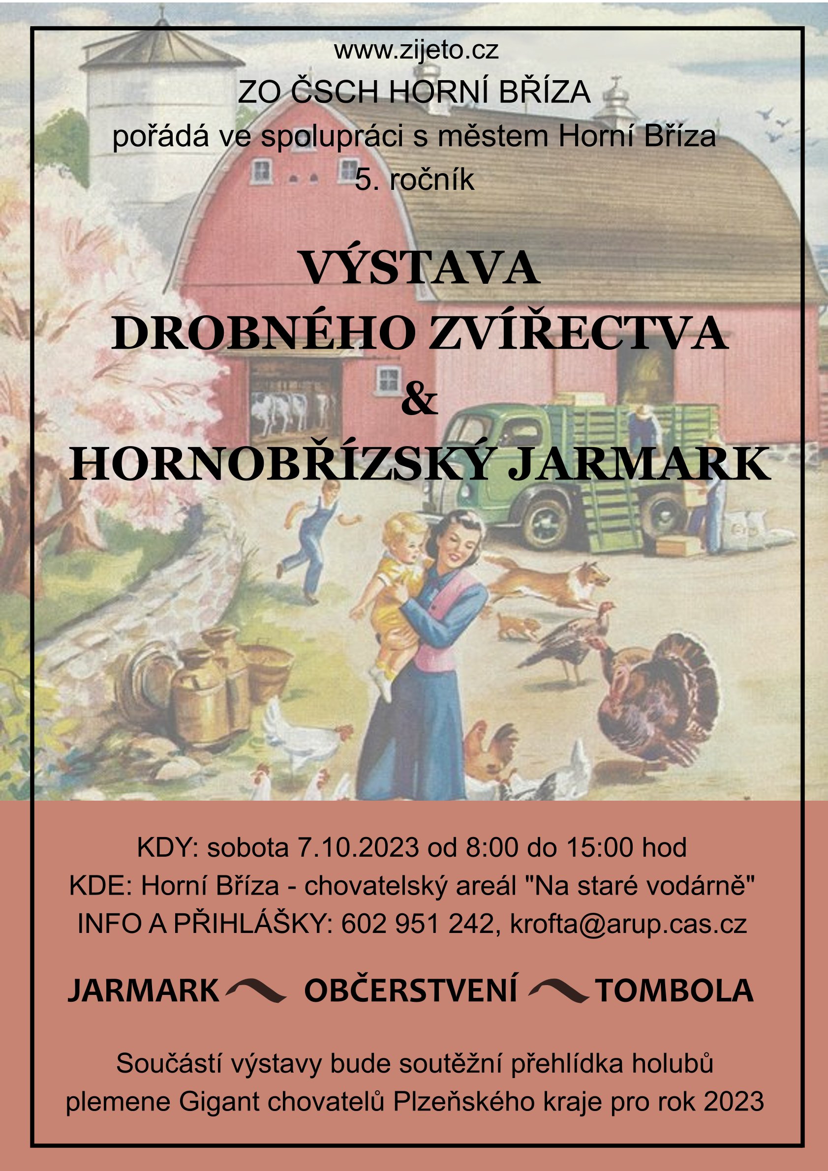 Výstava Horní Bříza 07-10-2023 Plakát - Originál